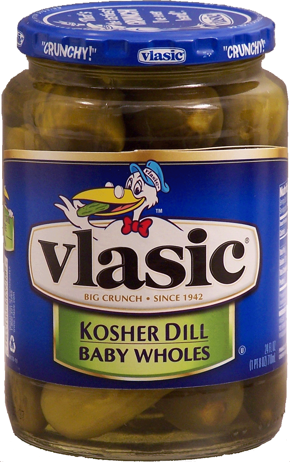 Vlasic  baby kosher dill pickles Full-Size Picture